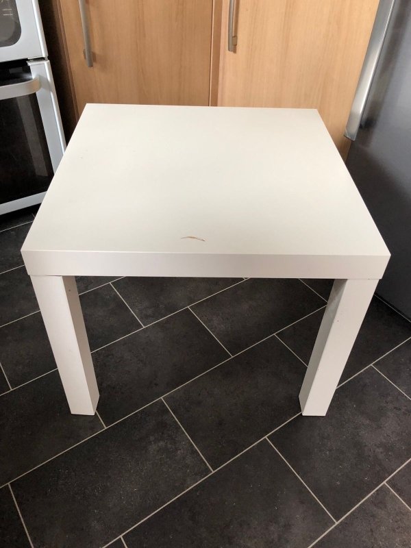 IKEA Lack Multi Purpose Side Table White 55 X 55 CM