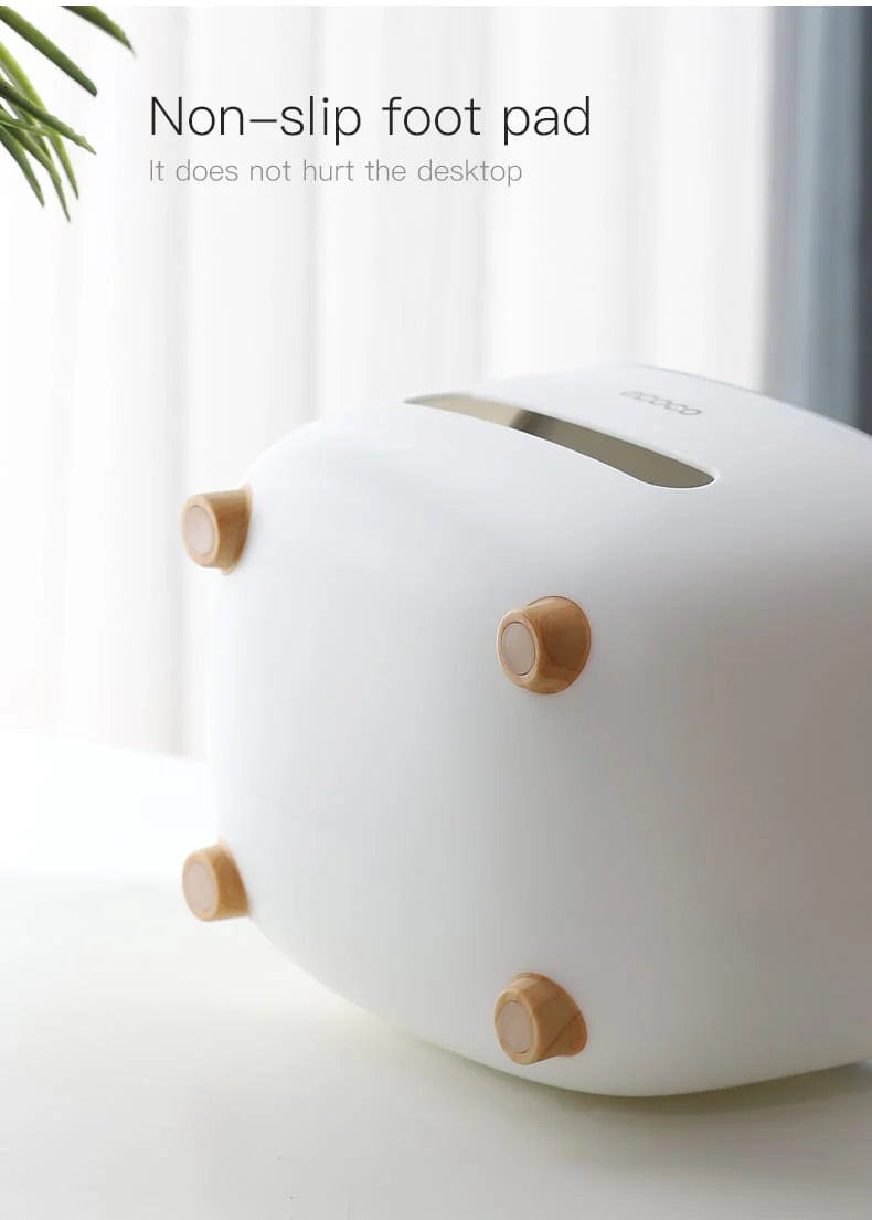 Tissue Box with Multifunctional Holder