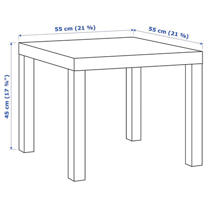 IKEA Lack Multi Purpose Side Table White 55 X 55 CM